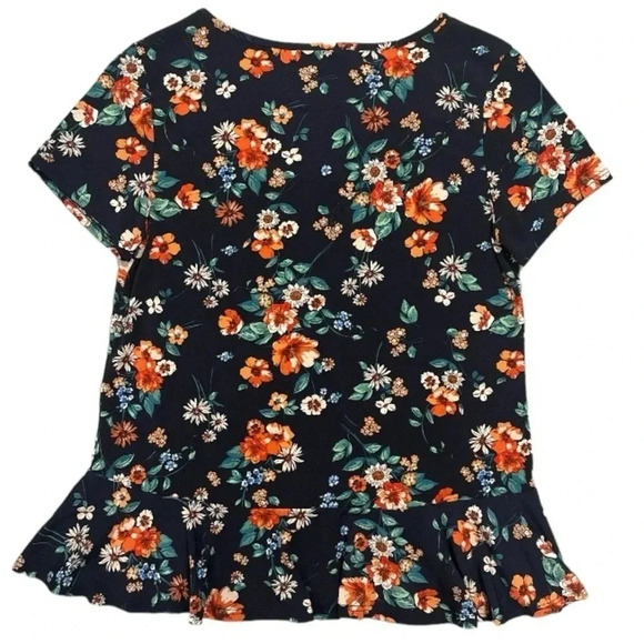 Floral Print Peplum Top by Orsay - Picture 3 of 6
